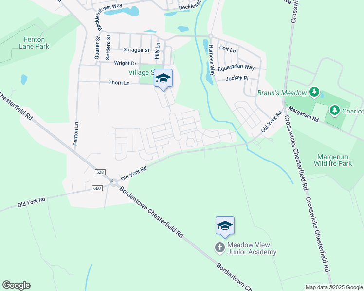 map of restaurants, bars, coffee shops, grocery stores, and more near 100 Saddle Way in Burlington County