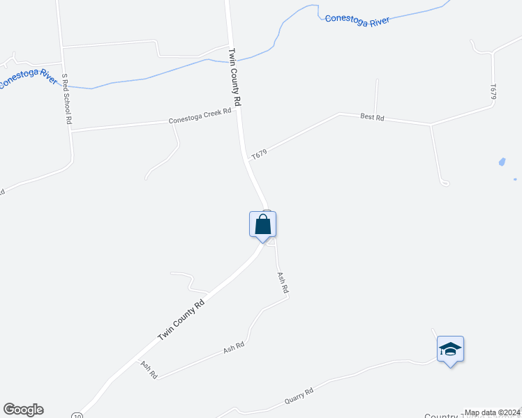 map of restaurants, bars, coffee shops, grocery stores, and more near 330 Twin County Road in Morgantown