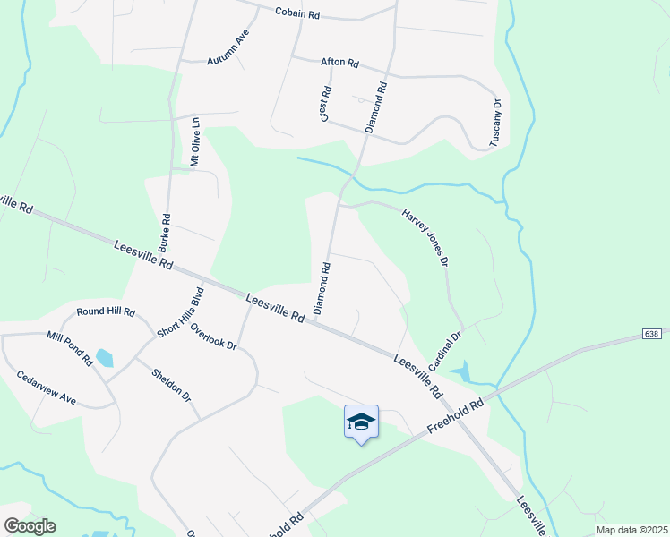 map of restaurants, bars, coffee shops, grocery stores, and more near 334 Diamond Road in Jackson Township
