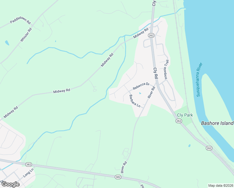 map of restaurants, bars, coffee shops, grocery stores, and more near 10 Debra Dr in York Haven