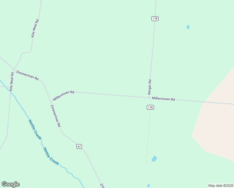 map of restaurants, bars, coffee shops, grocery stores, and more near 6220 Millerstown Road in Urbana