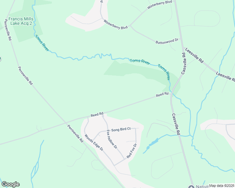 map of restaurants, bars, coffee shops, grocery stores, and more near 636 Reed Road in Jackson Township