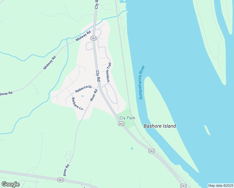map of restaurants, bars, coffee shops, grocery stores, and more near 255 Iroquois Trail in York Haven