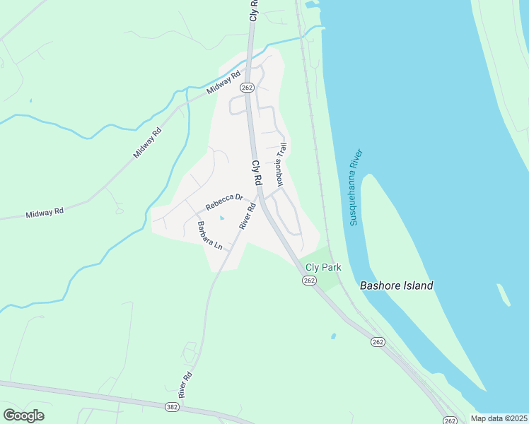 map of restaurants, bars, coffee shops, grocery stores, and more near 705 Cly Road in York Haven