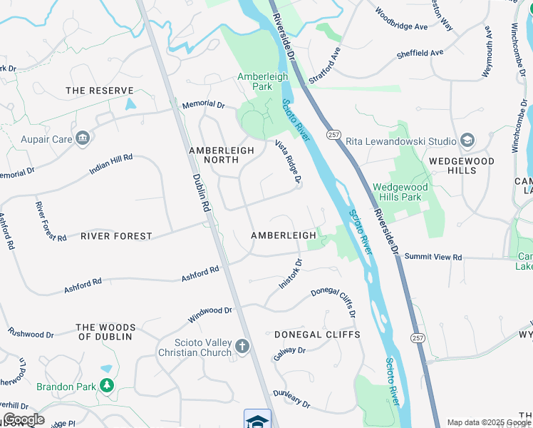 map of restaurants, bars, coffee shops, grocery stores, and more near 8255 Inistork Court in Dublin