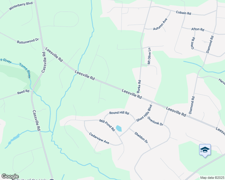 map of restaurants, bars, coffee shops, grocery stores, and more near 526 Leesville Rd in Jackson