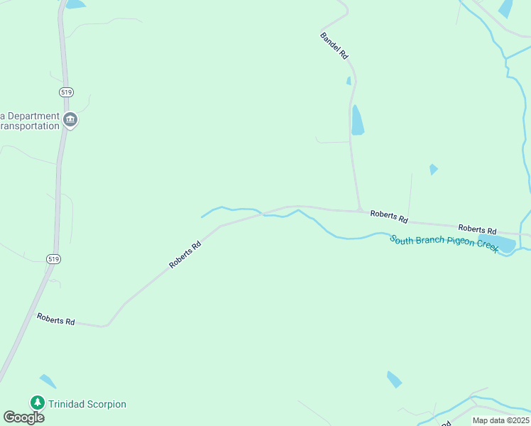 map of restaurants, bars, coffee shops, grocery stores, and more near 167 Roberts Road in Eighty Four