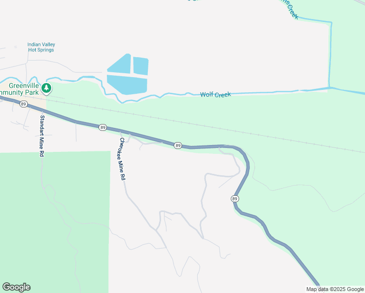 map of restaurants, bars, coffee shops, grocery stores, and more near 18964 Highway 89 in Greenville
