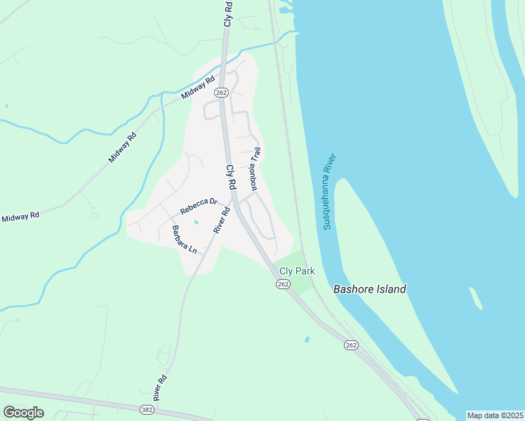 map of restaurants, bars, coffee shops, grocery stores, and more near 230 Iroquois Trail in York Haven