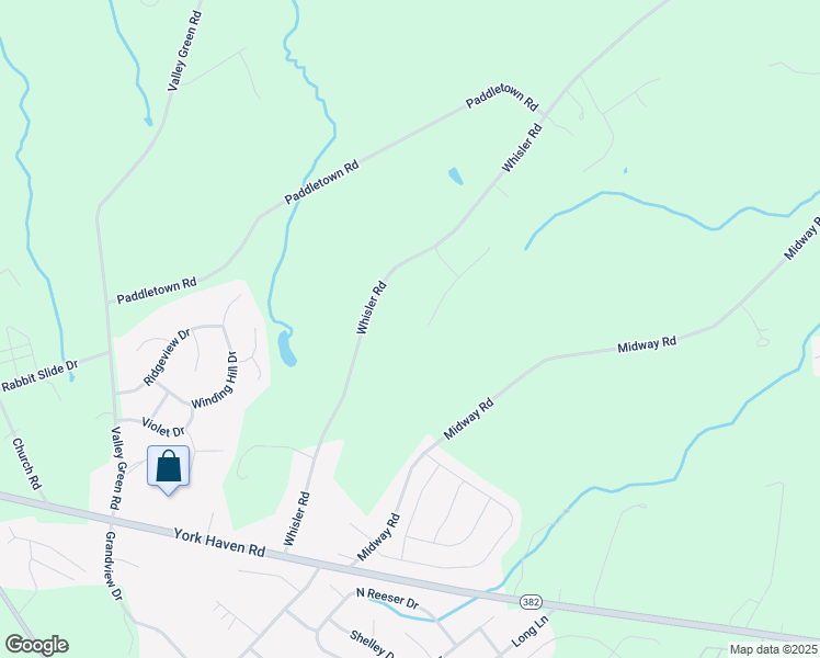 map of restaurants, bars, coffee shops, grocery stores, and more near 65 Bridle Court in York County