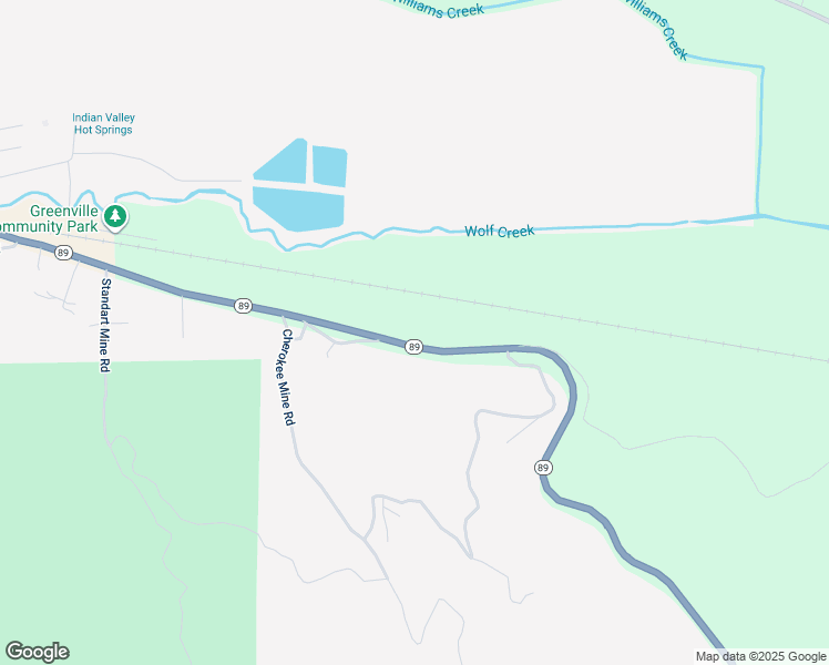 map of restaurants, bars, coffee shops, grocery stores, and more near 18964 Highway 89 in Greenville