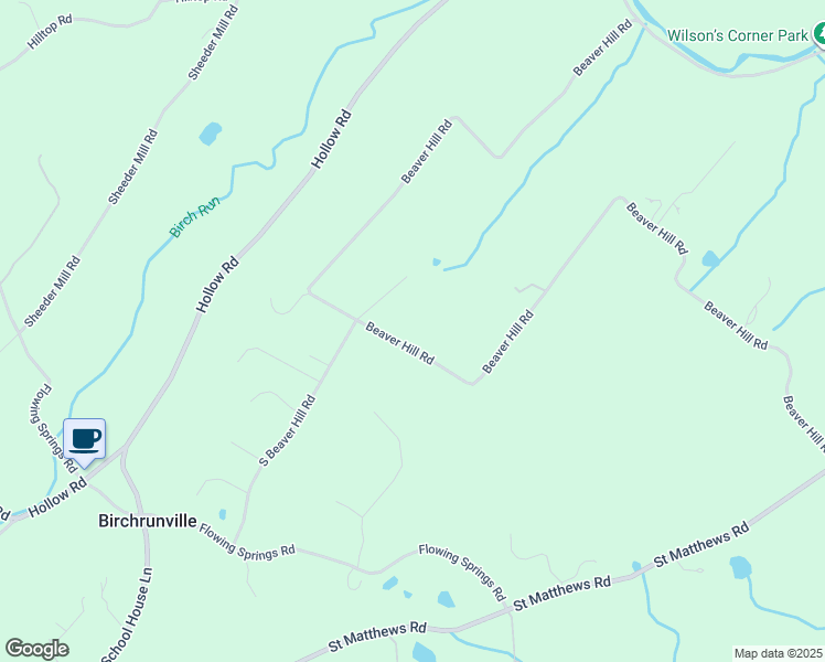 map of restaurants, bars, coffee shops, grocery stores, and more near 2239 Beaver Hill Road in Chester Springs