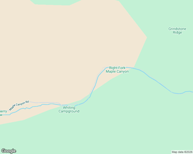 map of restaurants, bars, coffee shops, grocery stores, and more near East Maple Canyon Road in Springville