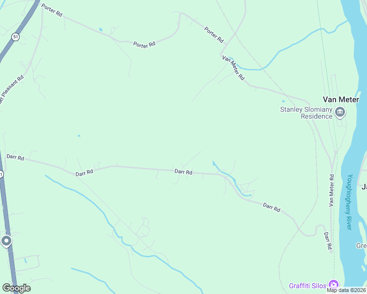 map of restaurants, bars, coffee shops, grocery stores, and more near 113 Flack Road in Belle Vernon