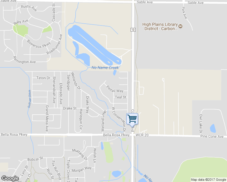 map of restaurants, bars, coffee shops, grocery stores, and more near 5701 West Conservation Drive in Frederick