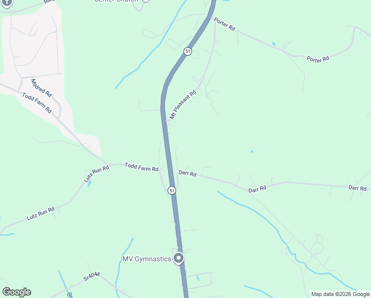 map of restaurants, bars, coffee shops, grocery stores, and more near 115 Darr Road in Belle Vernon