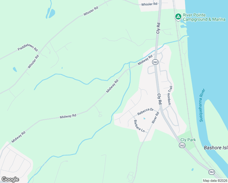 map of restaurants, bars, coffee shops, grocery stores, and more near 190 Midway Road in York Haven