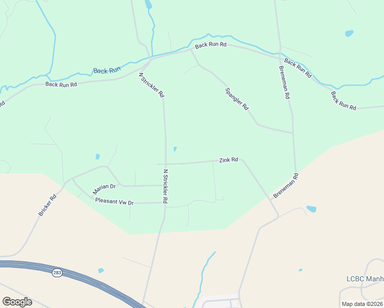 map of restaurants, bars, coffee shops, grocery stores, and more near 2930 Zink Road in Manheim