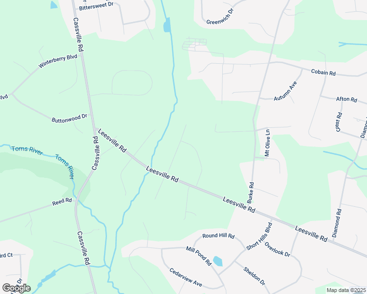 map of restaurants, bars, coffee shops, grocery stores, and more near 16 Durell Drive in Jackson Township