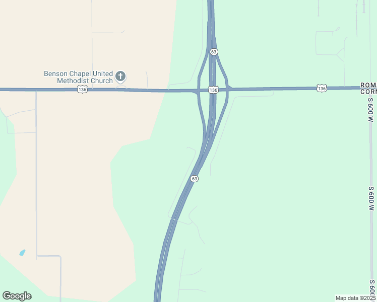 map of restaurants, bars, coffee shops, grocery stores, and more near 12556 Indiana 63 in Covington