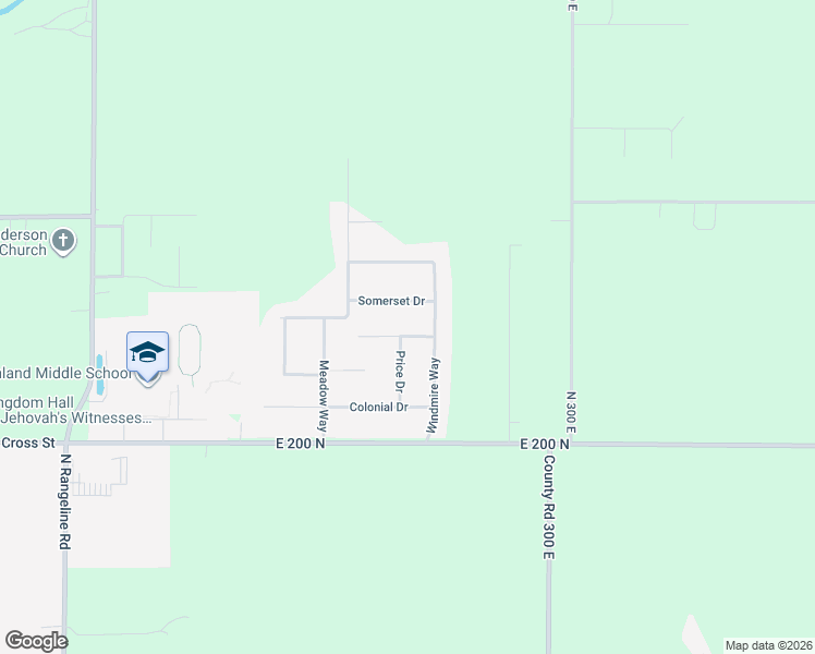 map of restaurants, bars, coffee shops, grocery stores, and more near 4028 Western Drive in Anderson