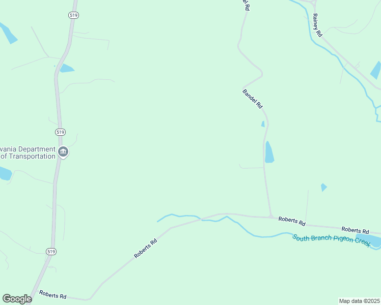 map of restaurants, bars, coffee shops, grocery stores, and more near 167 Roberts Road in Eighty Four