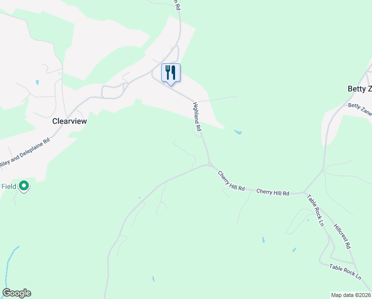 map of restaurants, bars, coffee shops, grocery stores, and more near 64 Cornerstone Drive in Wheeling