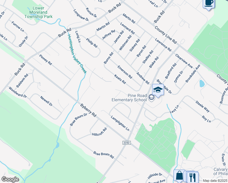 map of restaurants, bars, coffee shops, grocery stores, and more near 366 Pheasant Drive in Montgomery County