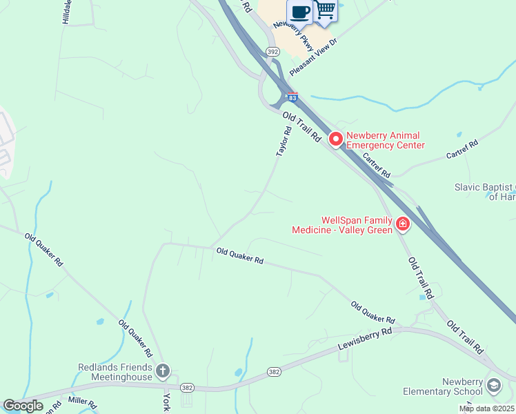 map of restaurants, bars, coffee shops, grocery stores, and more near in Goldsboro