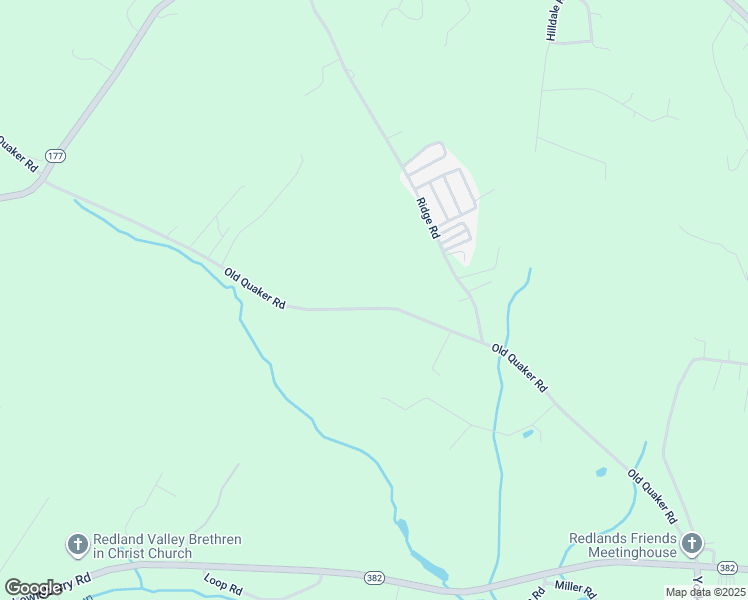 map of restaurants, bars, coffee shops, grocery stores, and more near 1115 Old Quaker Road in York County