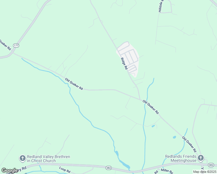 map of restaurants, bars, coffee shops, grocery stores, and more near 1115 Old Quaker Road in York County