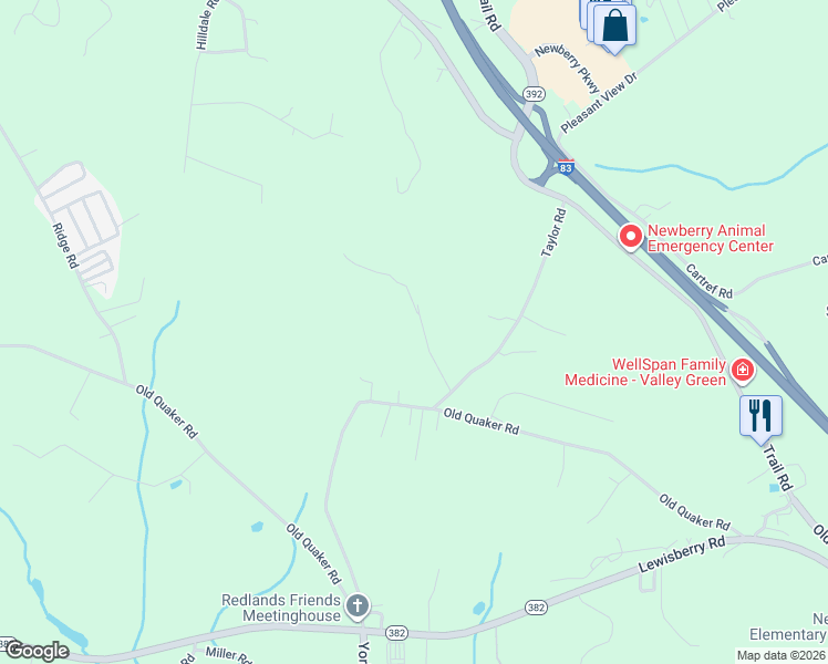 map of restaurants, bars, coffee shops, grocery stores, and more near 60 Deardorff Drive in Goldsboro
