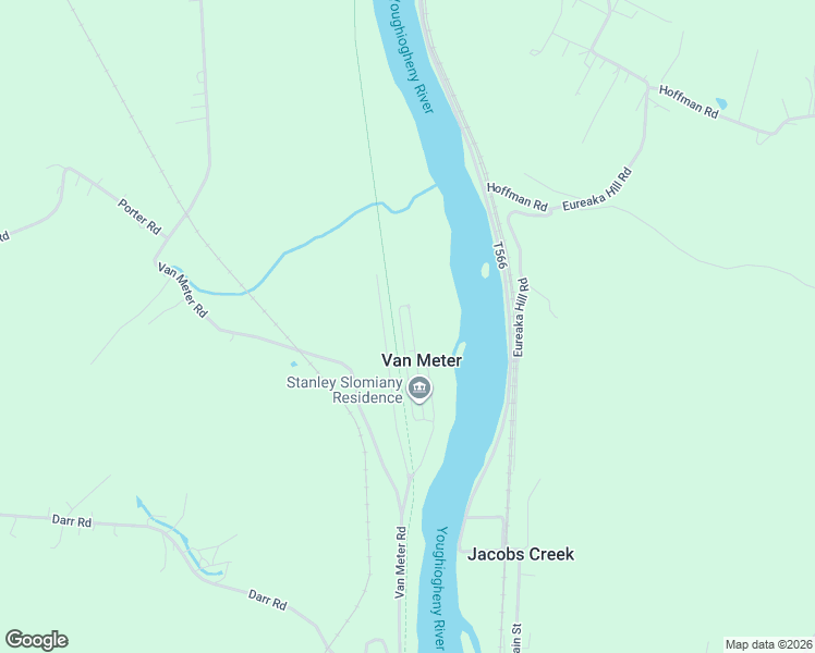 map of restaurants, bars, coffee shops, grocery stores, and more near 345 Riverside Drive in Smithton