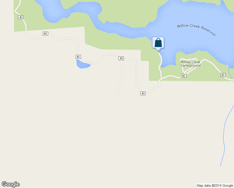 map of restaurants, bars, coffee shops, grocery stores, and more near 4494 County Road 40 in Granby