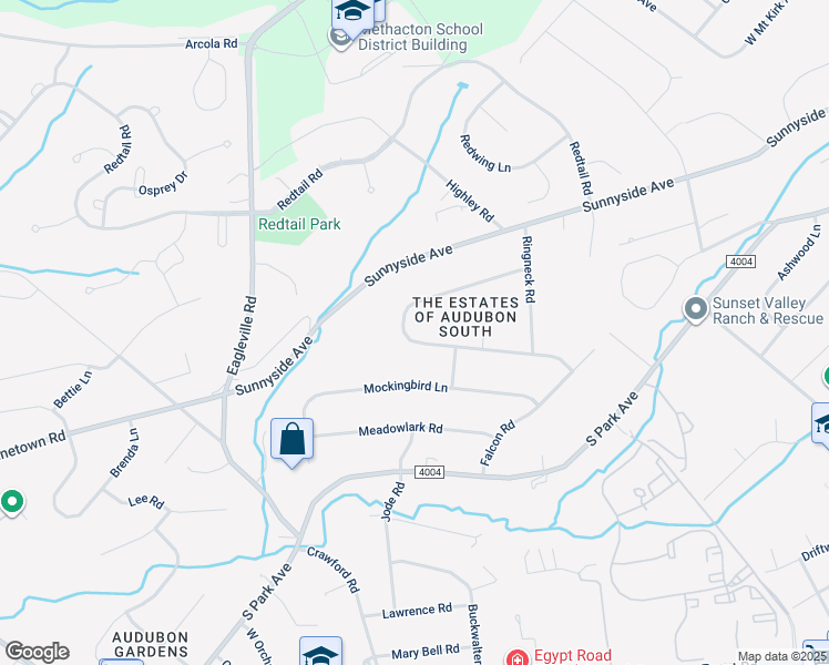 map of restaurants, bars, coffee shops, grocery stores, and more near 717 Mourning Dove Road in Eagleville