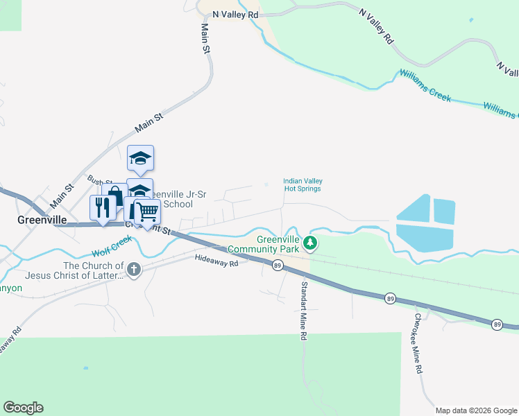 map of restaurants, bars, coffee shops, grocery stores, and more near 156-174 Hot Springs Rd in Greenville