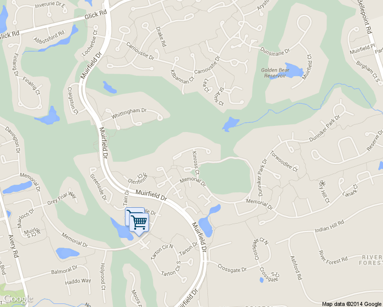 map of restaurants, bars, coffee shops, grocery stores, and more near 5841 Leven Links Court in Dublin