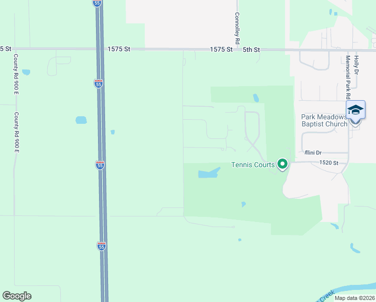 map of restaurants, bars, coffee shops, grocery stores, and more near 1525 Forest Hills Road in Lincoln