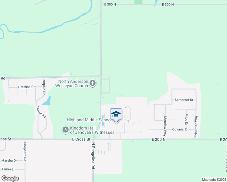 map of restaurants, bars, coffee shops, grocery stores, and more near 3411 Gordon Drive in Anderson