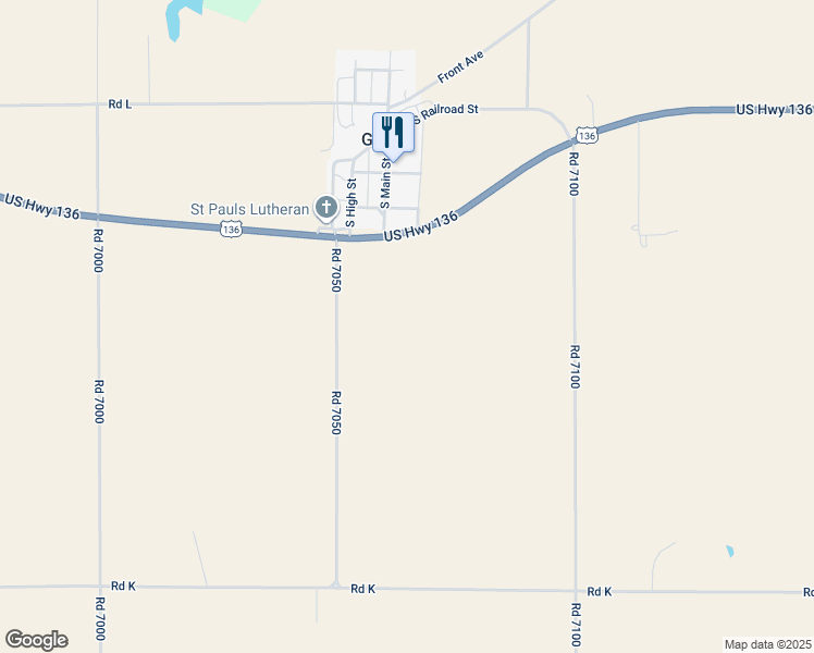map of restaurants, bars, coffee shops, grocery stores, and more near in Gilead