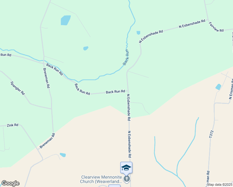 map of restaurants, bars, coffee shops, grocery stores, and more near 2344 Back Run Road in Manheim