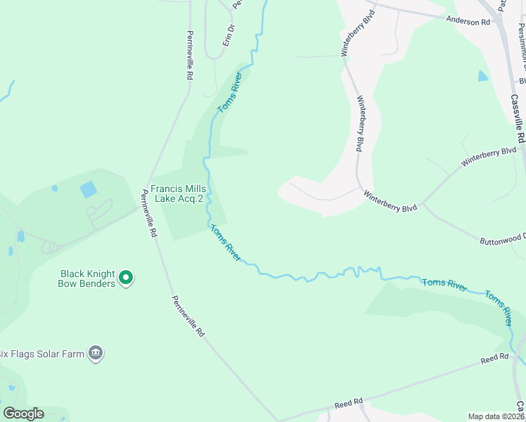 map of restaurants, bars, coffee shops, grocery stores, and more near 25 Twin Oaks Court in Jackson Township