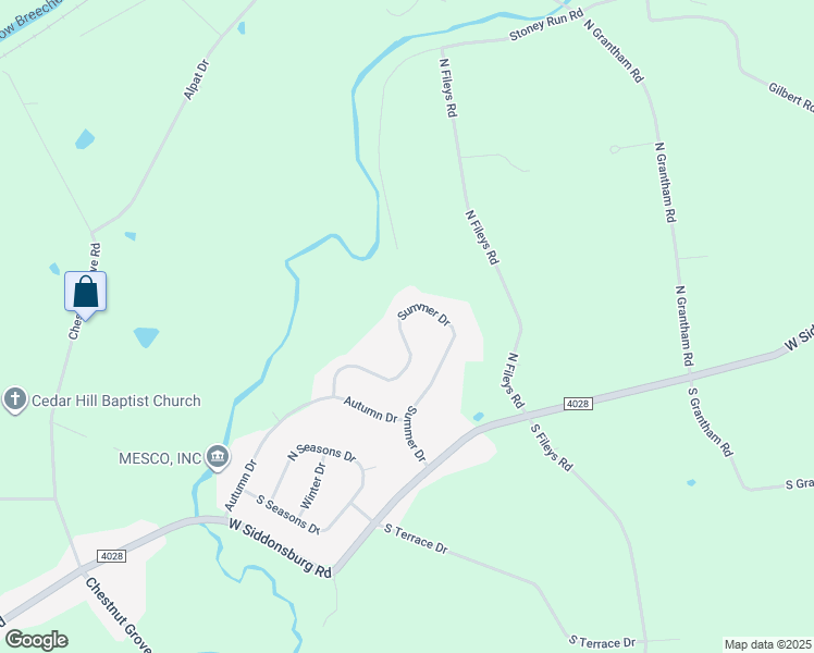map of restaurants, bars, coffee shops, grocery stores, and more near 41 Summer Drive in Dillsburg
