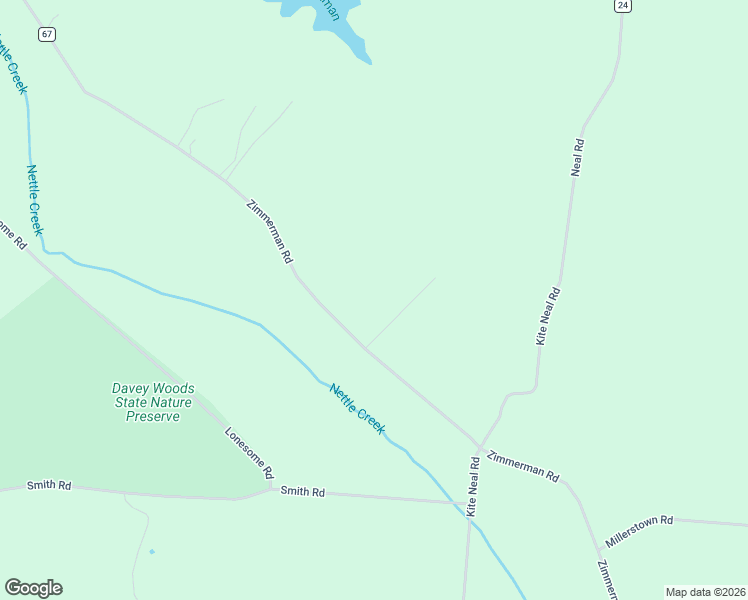 map of restaurants, bars, coffee shops, grocery stores, and more near 7300 Zimmerman Road in Saint Paris