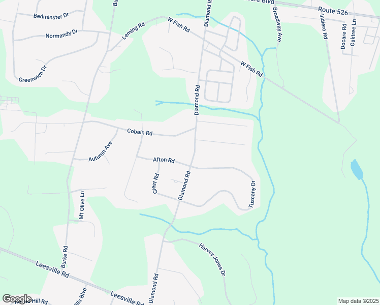map of restaurants, bars, coffee shops, grocery stores, and more near 456 Diamond Road in Jackson Township
