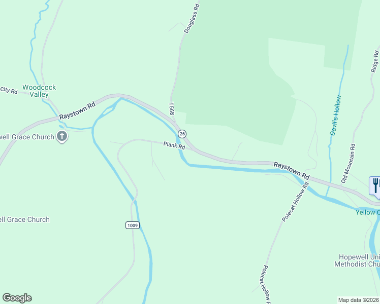 map of restaurants, bars, coffee shops, grocery stores, and more near 4114 Plank Road in Hopewell