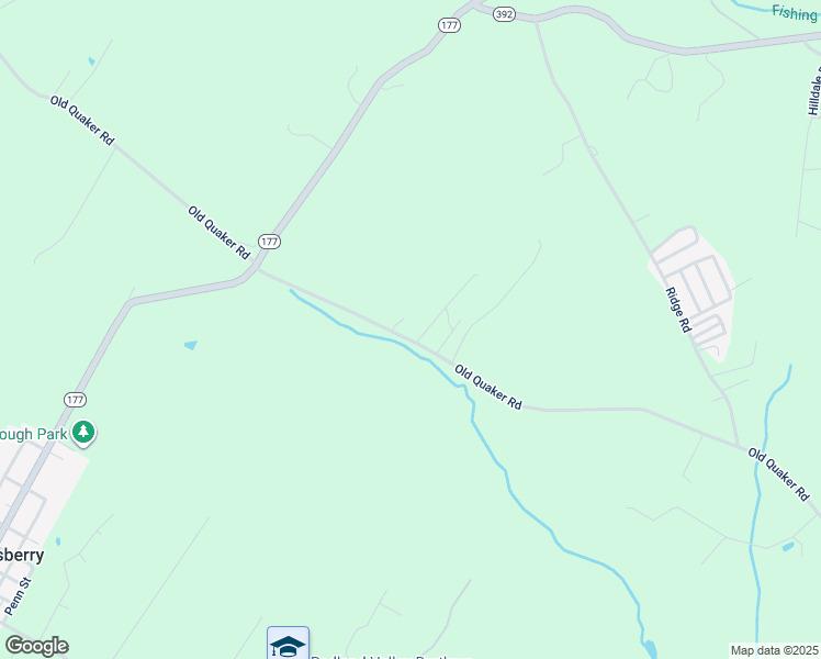 map of restaurants, bars, coffee shops, grocery stores, and more near 1325 Old Quaker Road in Etters