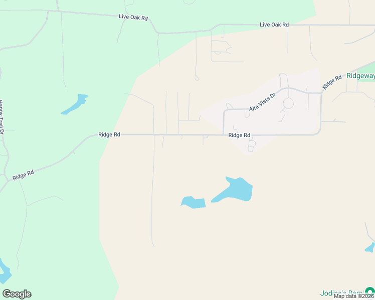 map of restaurants, bars, coffee shops, grocery stores, and more near 19293-19295 Ridge Rd in Red Bluff