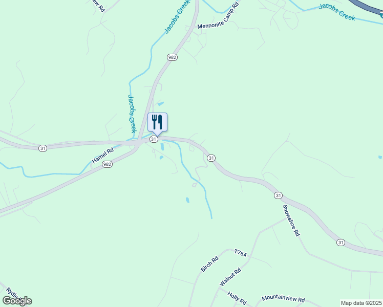 map of restaurants, bars, coffee shops, grocery stores, and more near 518 Three Mile Hill in Mount Pleasant