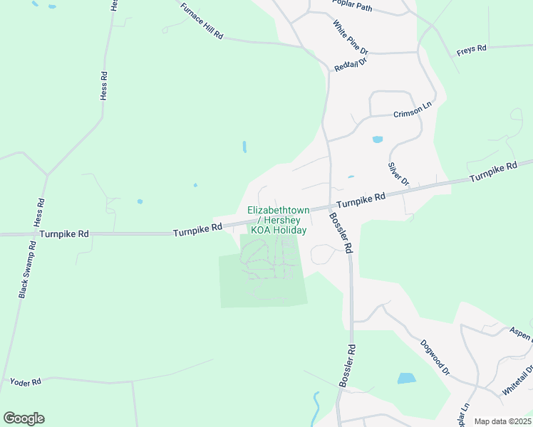 map of restaurants, bars, coffee shops, grocery stores, and more near 1999 Turnpike Road in Elizabethtown